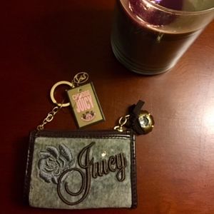 Juicy Couture - Small Card Holder Key Ring NWT